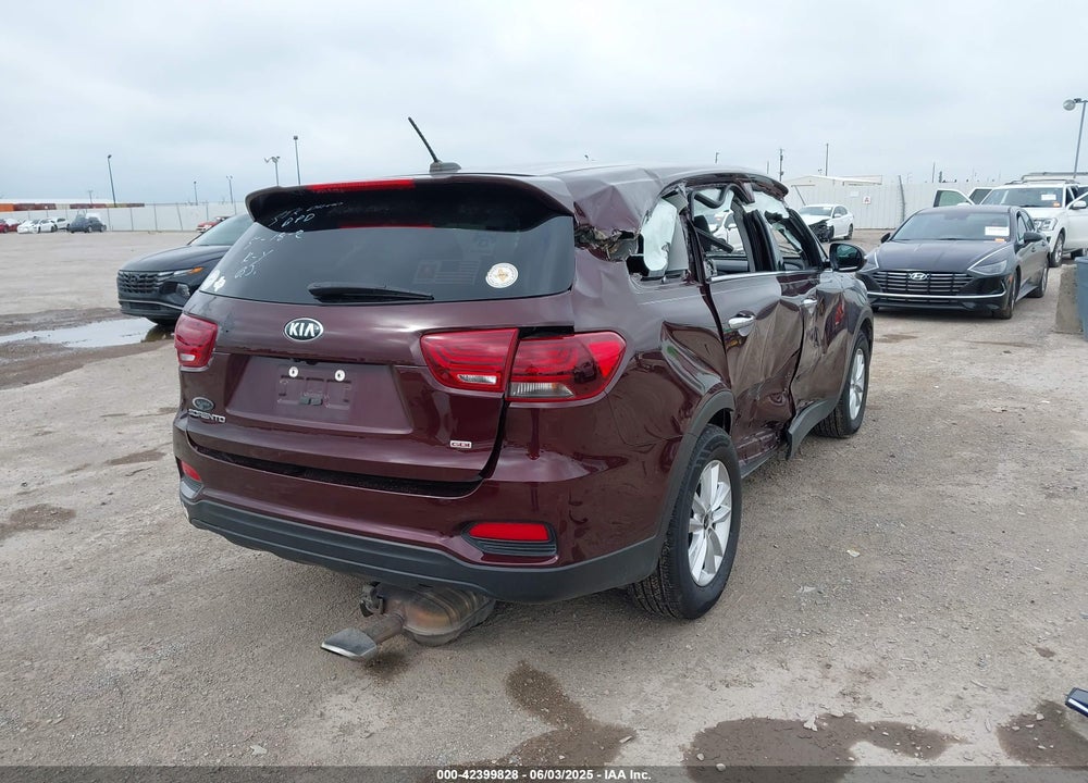 2020 KIA SORENTO VIN: 5XYPG4A3XLG661933