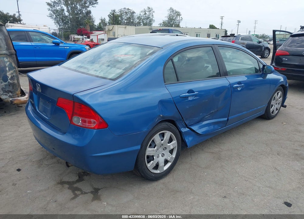2008 HONDA CIVIC LX VIN: 2HGFA16508H517209