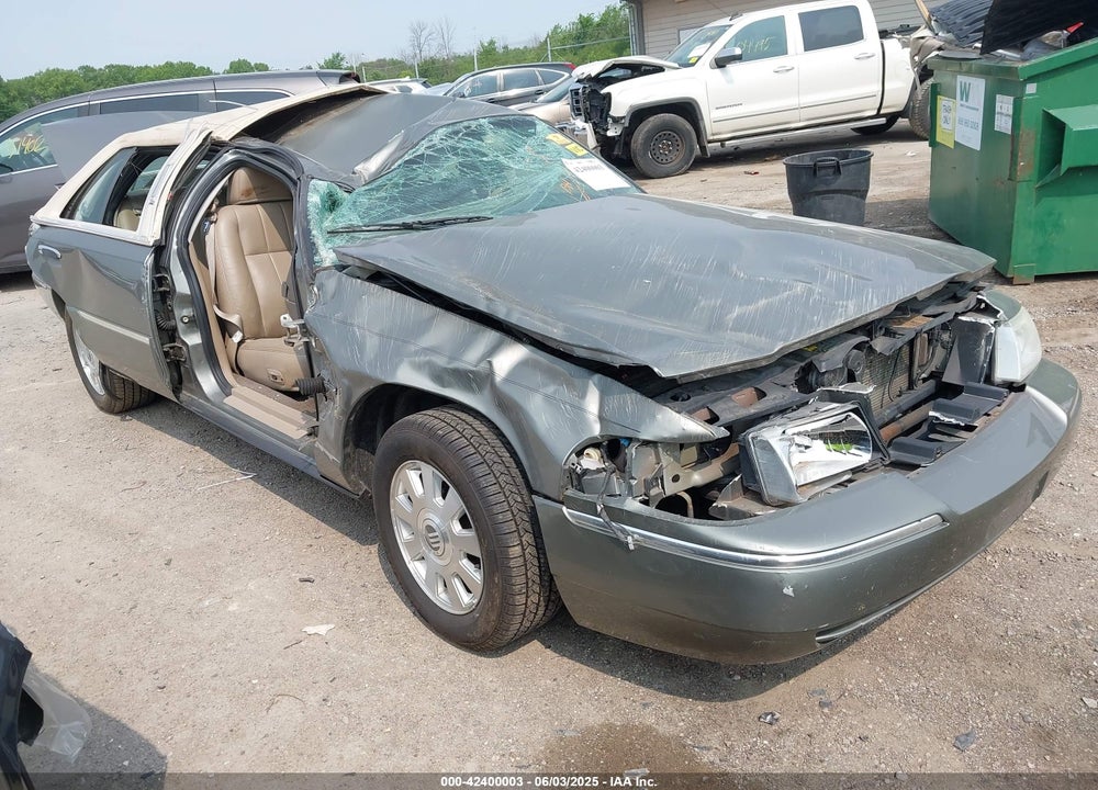 2004 MERCURY GRAND MARQUIS LS VIN: 2MEFM75W24X635442