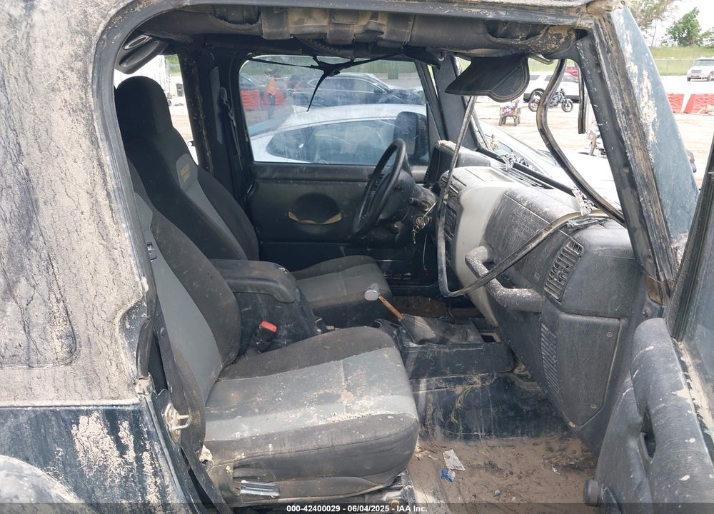 2006 JEEP WRANGLER SPORT VIN: 1J4FA49S96P722788