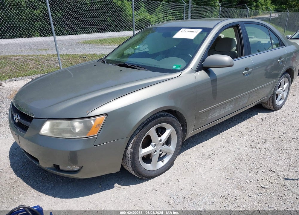 2007 HYUNDAI SONATA LIMITED/SE V6 VIN: 5NPEU46F07H274406