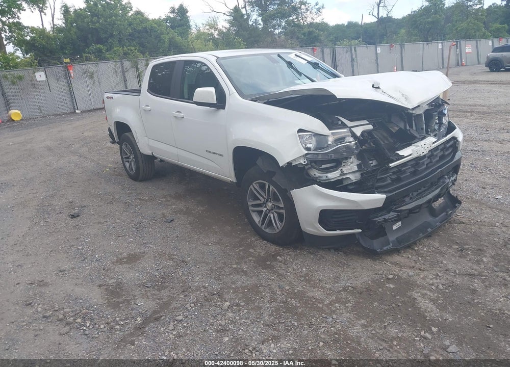 2022 CHEVROLET COLORADO 4WD SHORT BOX WT VIN: 1GCGTBEN6N1267747