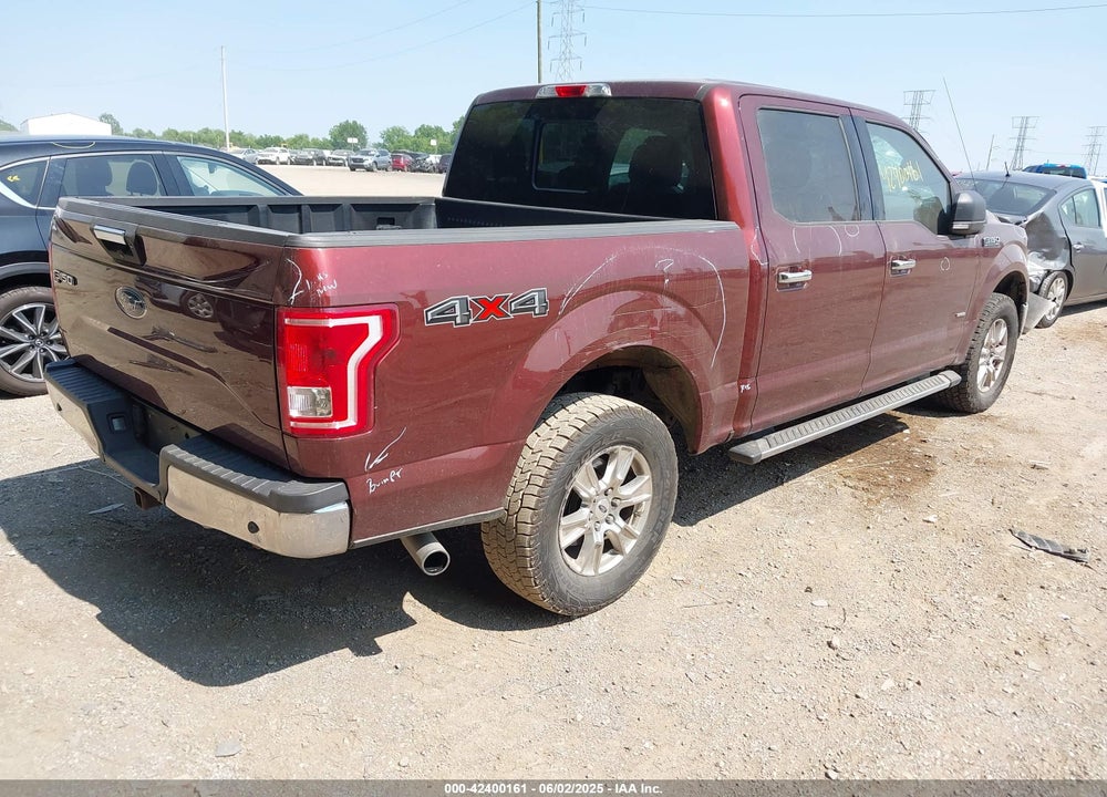 2016 FORD F-150 XLT VIN: 1FTEW1EG3GFA23991