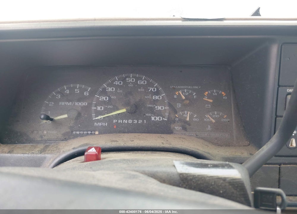 1997 CHEVROLET C1500 FLEETSIDE VIN: 1GCEC19W5VE263332