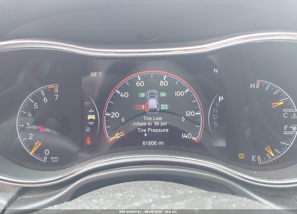 2015 JEEP GRAND CHEROKEE VIN: 1C4RJFAG3FC854345