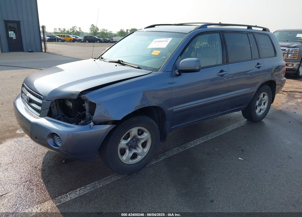 2003 TOYOTA HIGHLANDER VIN: JTEGD21A730072352