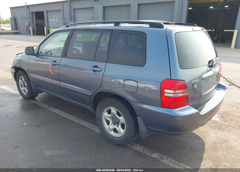 2003 TOYOTA HIGHLANDER VIN: JTEGD21A730072352