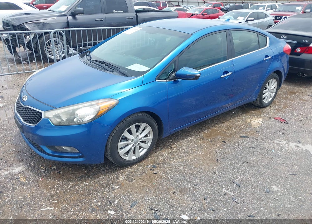 2014 KIA FORTE VIN: KNAFX4A85E5088486
