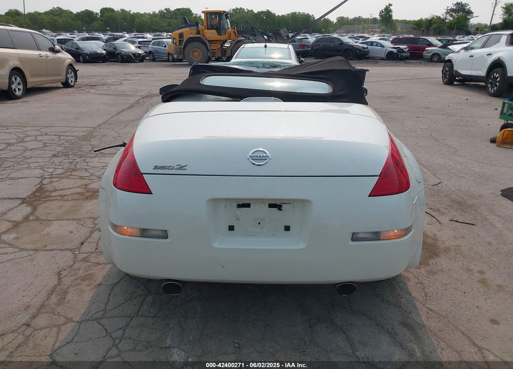 2008 NISSAN 350Z VIN: JN1BZ36A38M852575