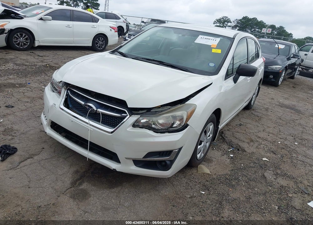 2015 SUBARU IMPREZA VIN: JF1GPAA66F8236560