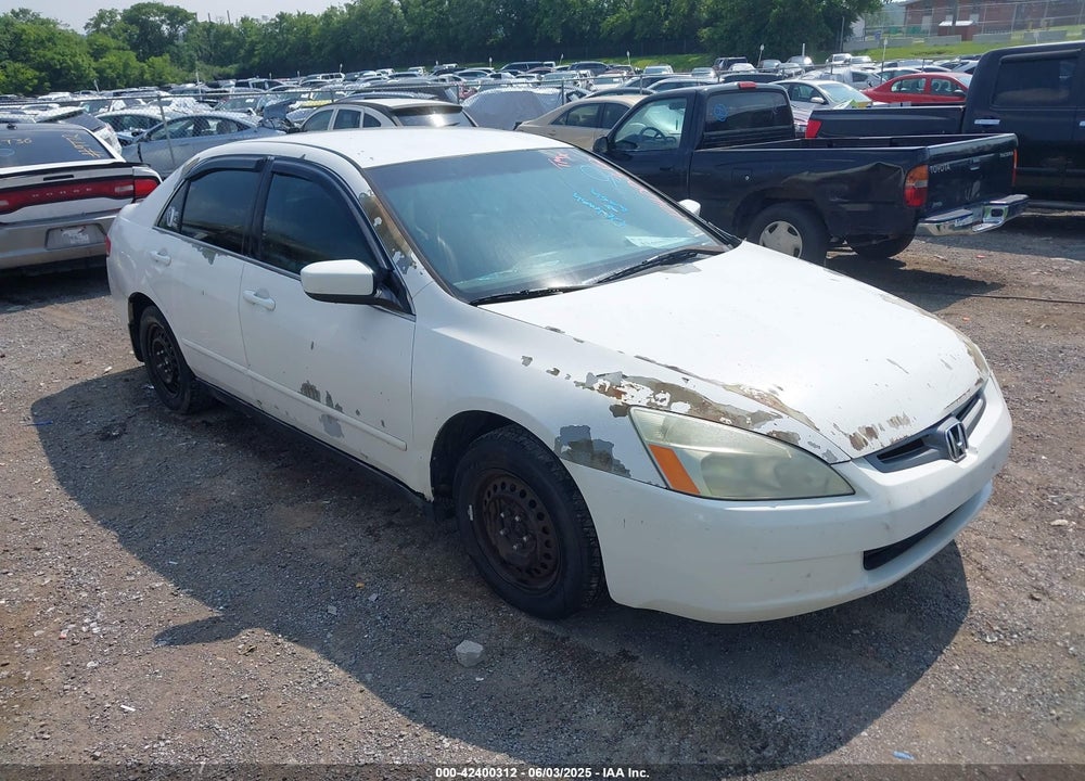 2003 HONDA ACCORD 2.4 LX VIN: 3HGCM56323G709529