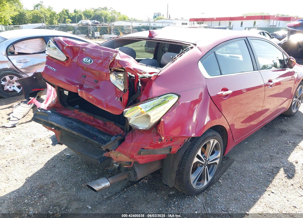 2014 KIA FORTE VIN: KNAFX4A86E5154740
