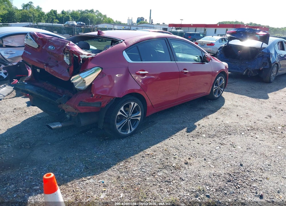 2014 KIA FORTE VIN: KNAFX4A86E5154740