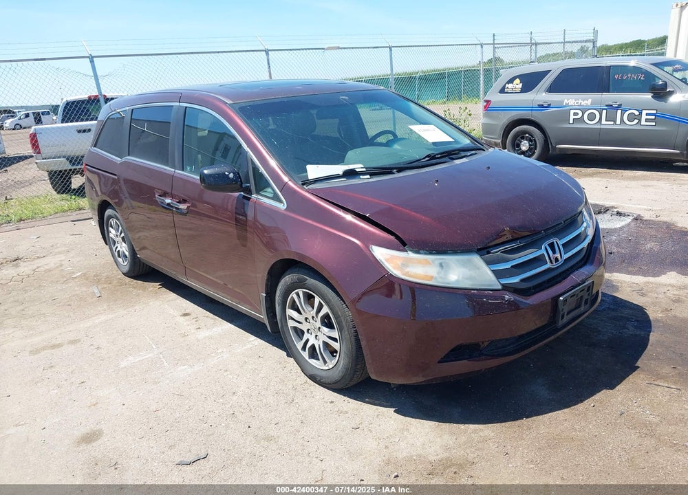2012 HONDA ODYSSEY EX-L VIN: 5FNRL5H69CB077752
