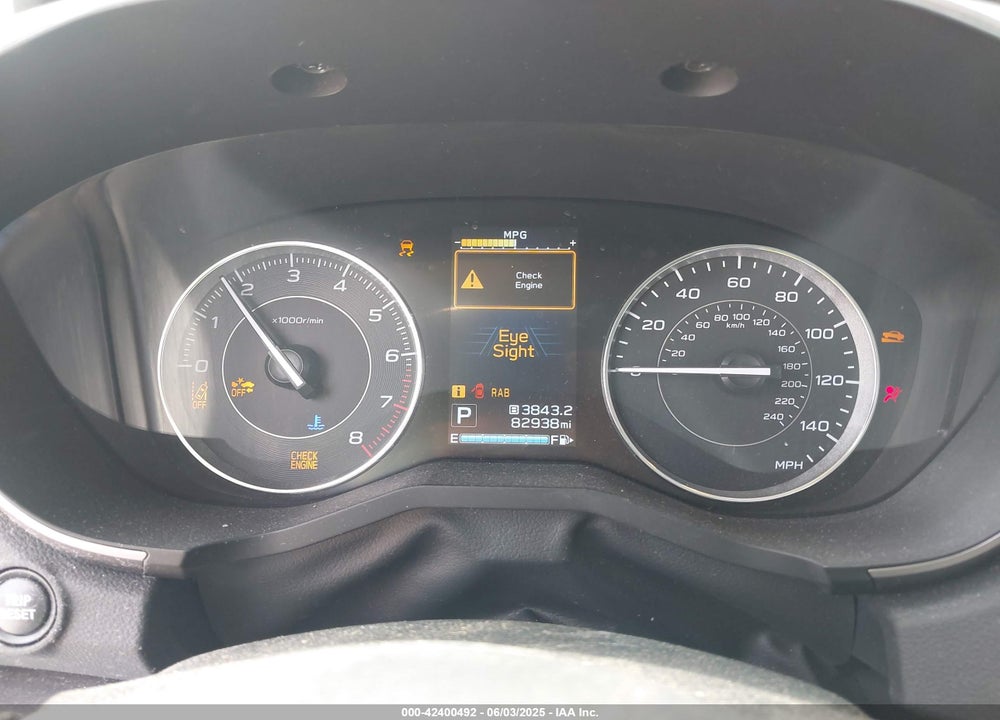 2019 SUBARU IMPREZA VIN: 4S3GTAS68K3750549