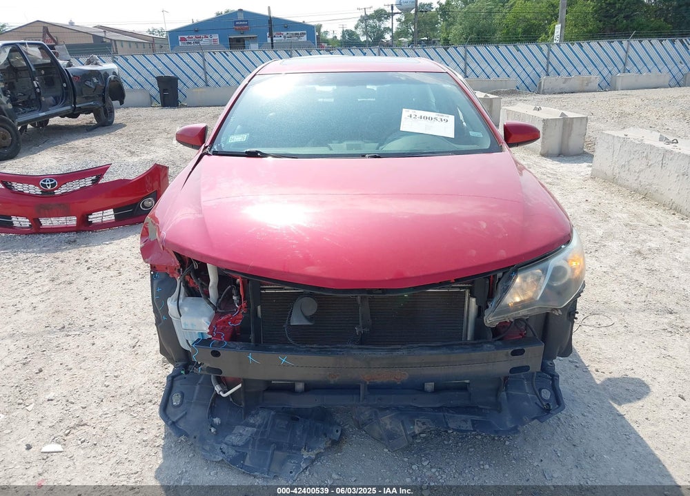 2012 TOYOTA CAMRY VIN: 4T1BF1FK9CU605827
