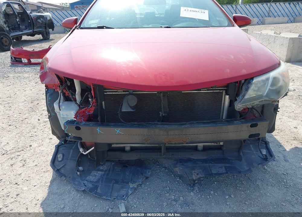 2012 TOYOTA CAMRY VIN: 4T1BF1FK9CU605827