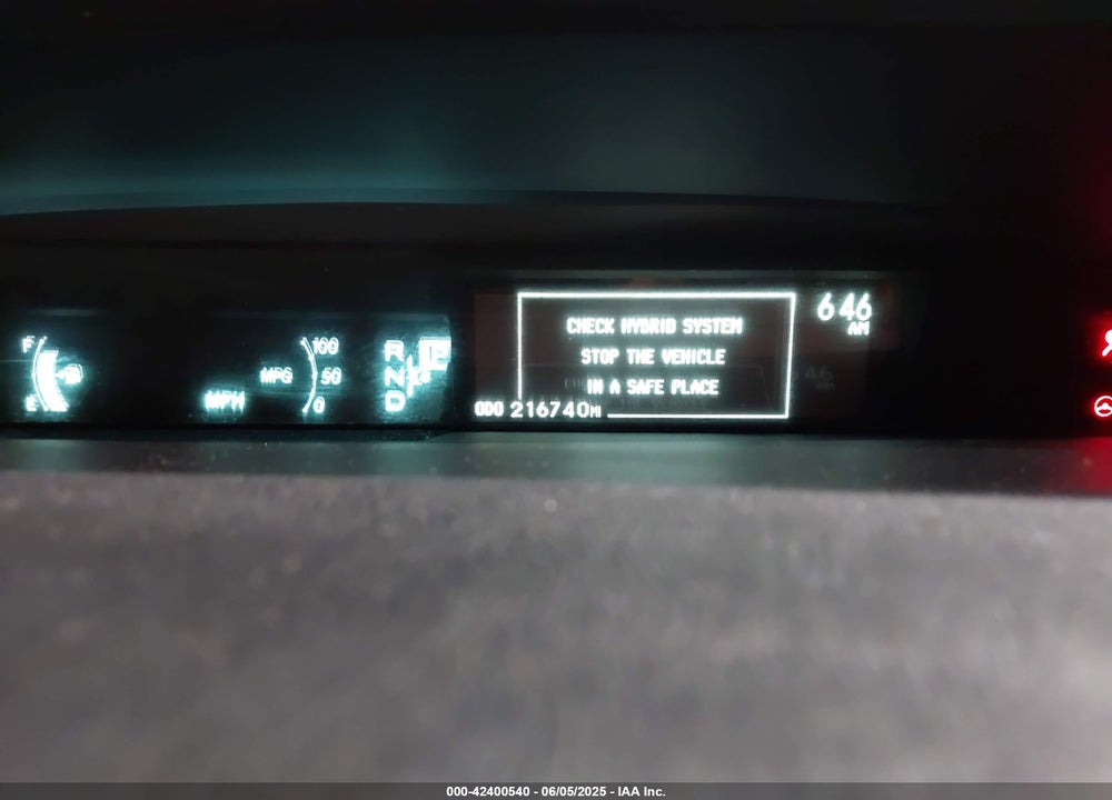 2013 TOYOTA PRIUS VIN: JTDKN3DU4D1634016