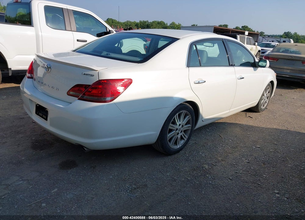 2008 TOYOTA AVALON LIMITED/TOURING/XL/XLS VIN: 4T1BK36B88U267464