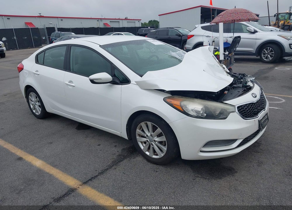 2016 KIA FORTE LX VIN: KNAFX4A66G5477915