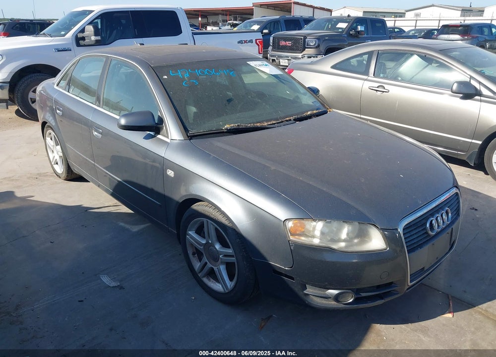 2006 AUDI A4 2.0T VIN: WAUDF78E66A177998