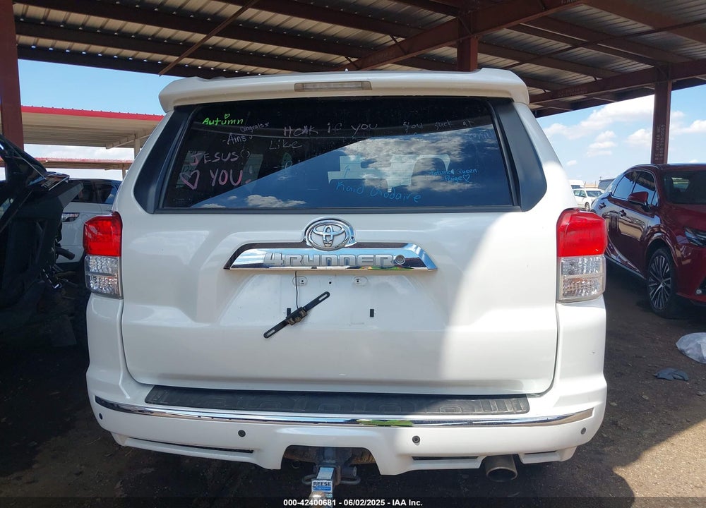 2011 TOYOTA 4RUNNER SR5 V6 VIN: JTEBU5JR6B5043167