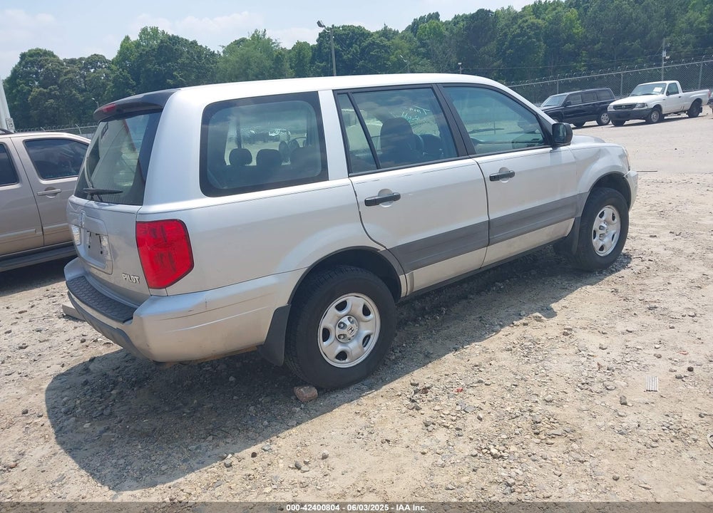 2004 HONDA PILOT LX VIN: 2HKYF18184H562032