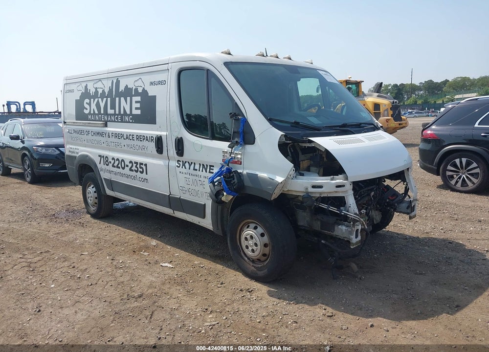 2015 RAM PROMASTER 1500 LOW ROOF VIN: 3C6TRVAG6FE505222