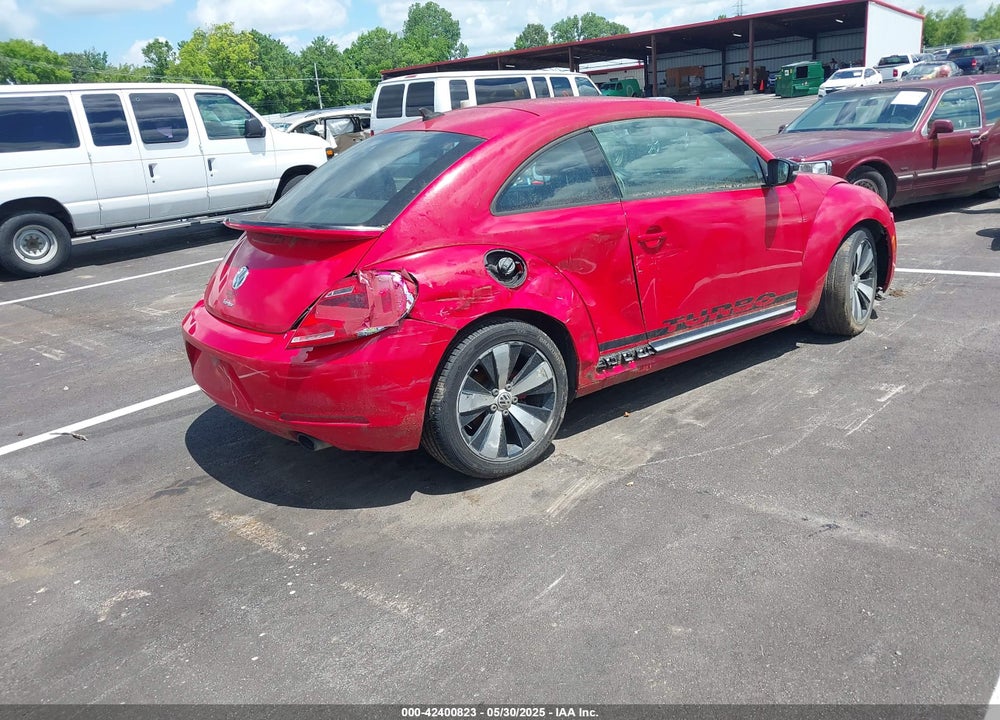 2012 VOLKSWAGEN BEETLE VIN: 3VWVA7AT8CM605905
