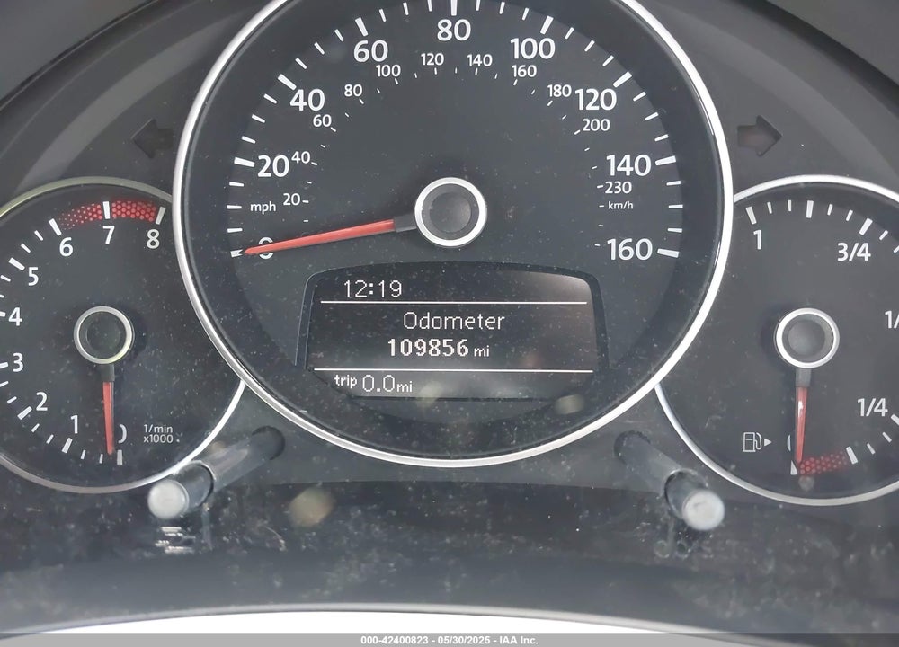 2012 VOLKSWAGEN BEETLE VIN: 3VWVA7AT8CM605905