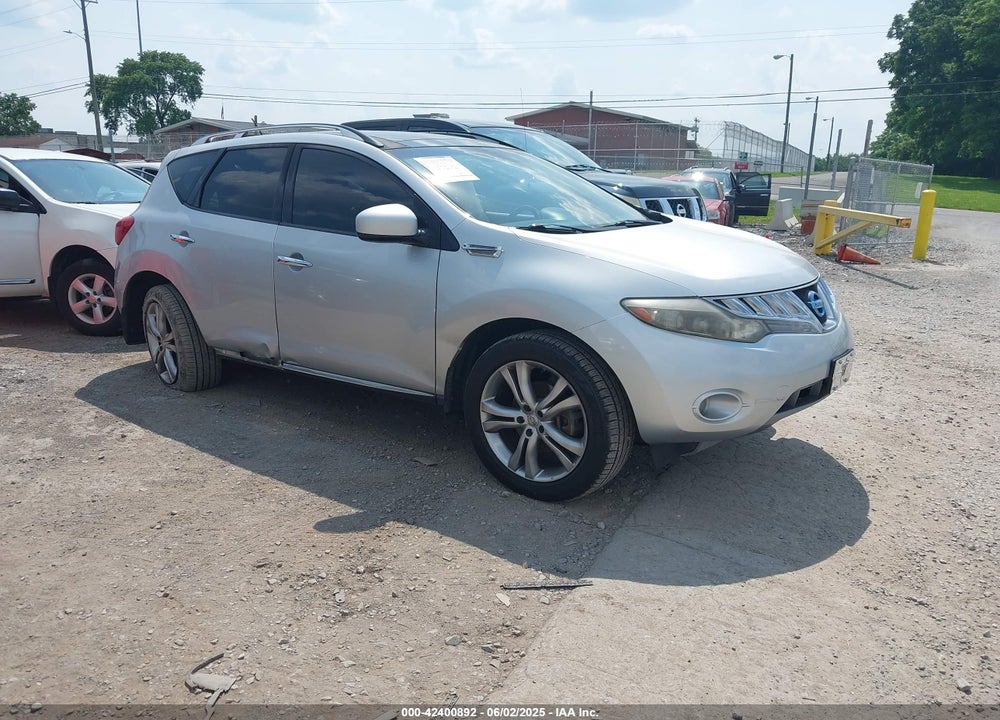 2009 NISSAN MURANO LE VIN: JN8AZ18W49W119855