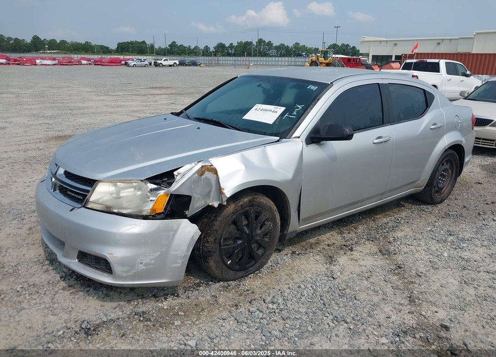2011 DODGE AVENGER VIN: 1B3BD4FB4BN518908