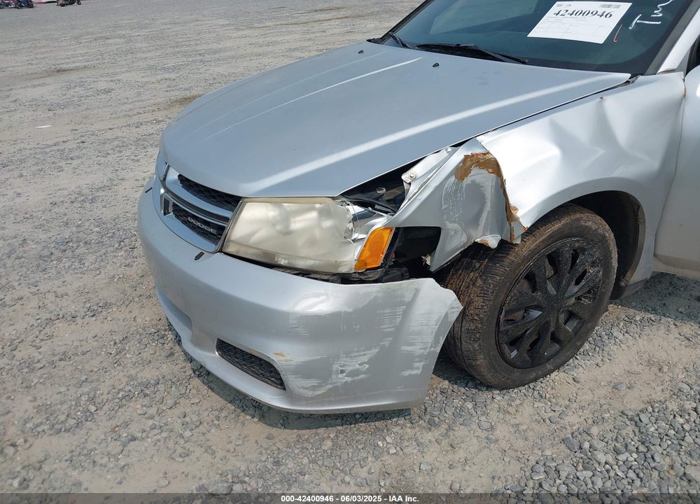 2011 DODGE AVENGER VIN: 1B3BD4FB4BN518908