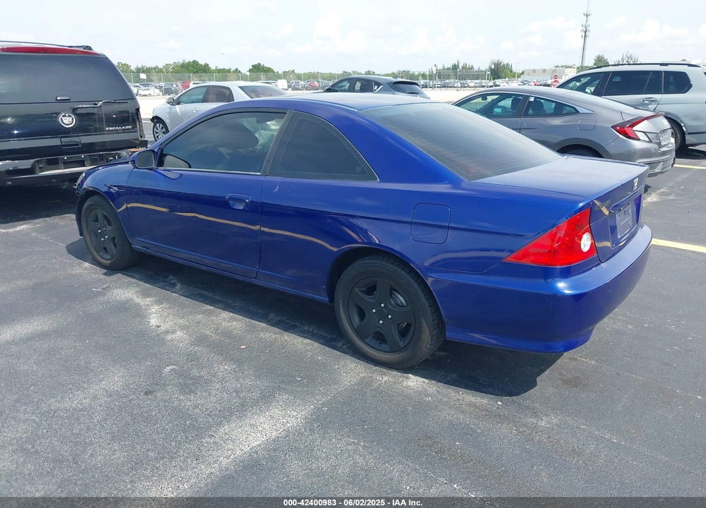 2004 HONDA CIVIC EX VIN: 1HGEM229X4L046815