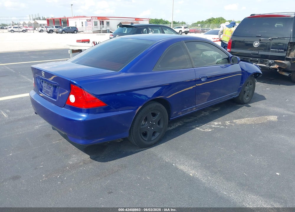 2004 HONDA CIVIC EX VIN: 1HGEM229X4L046815