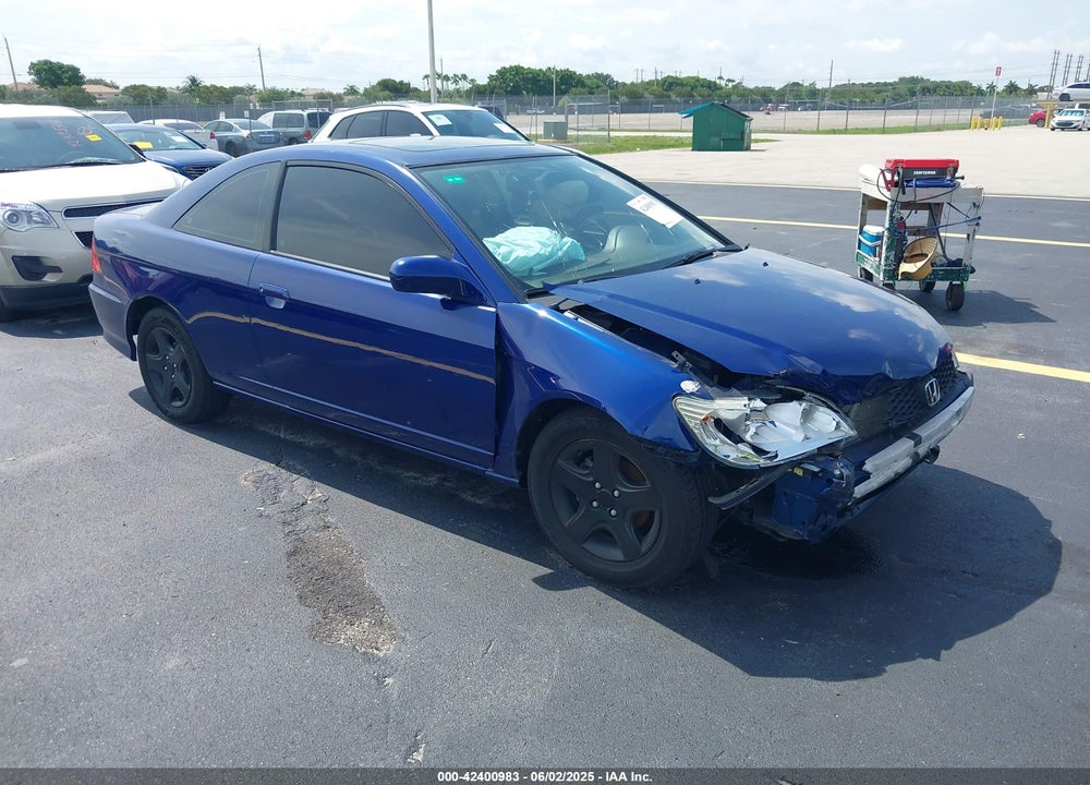 2004 HONDA CIVIC EX VIN: 1HGEM229X4L046815
