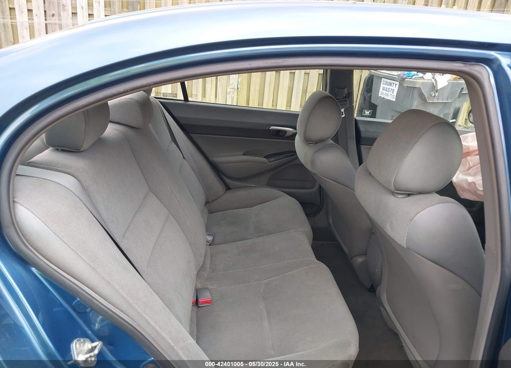 2008 HONDA CIVIC VIN: 1HGFA16588L047160