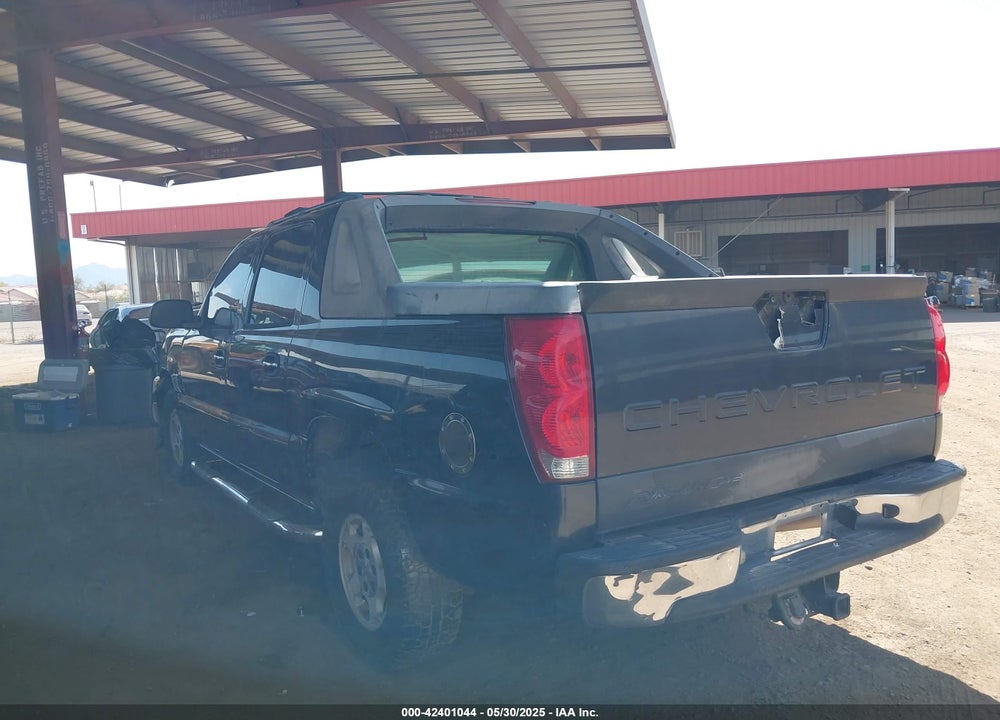 2005 CHEVROLET AVALANCHE 1500 LS VIN: 3GNEC12Z35G294843