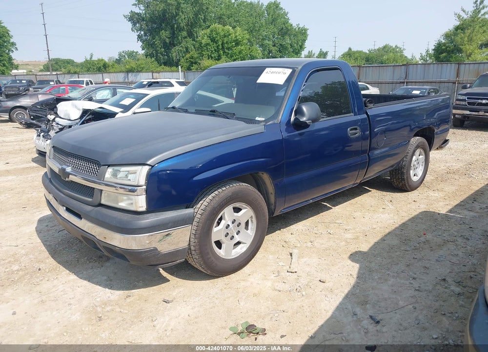 2005 CHEVROLET SILVERADO 1500 LS VIN: 1GCEK19TX5E190483