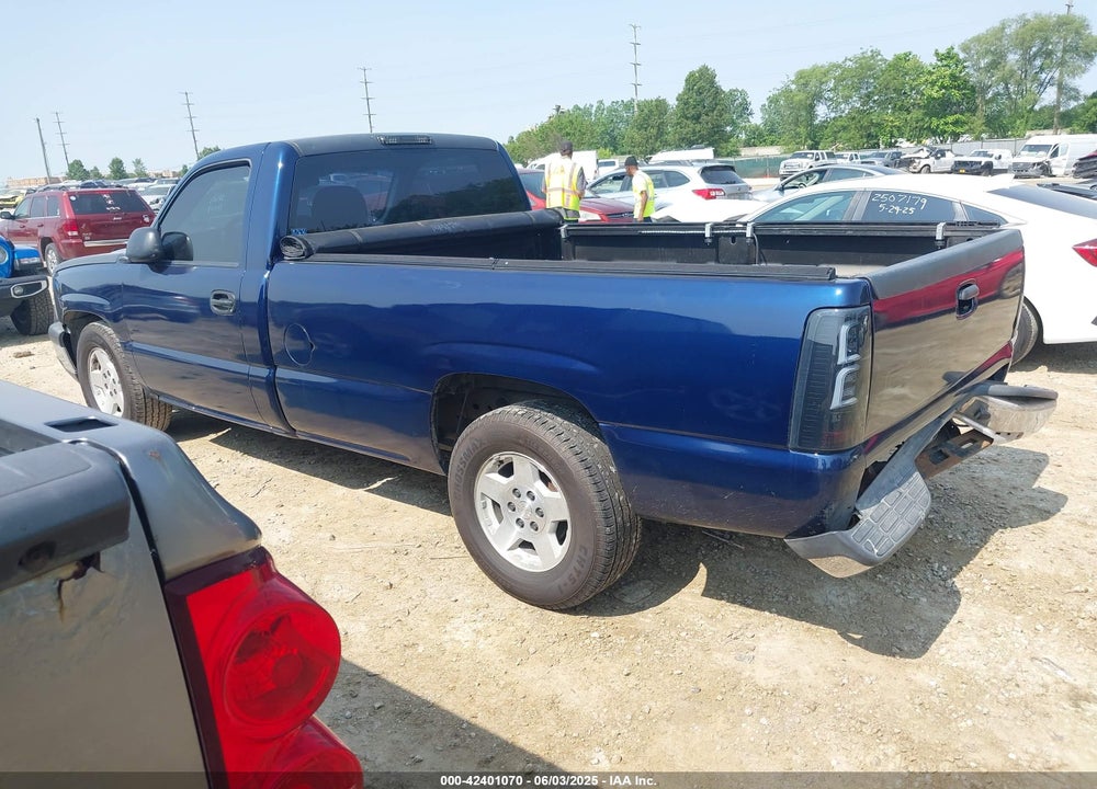 2005 CHEVROLET SILVERADO 1500 LS VIN: 1GCEK19TX5E190483