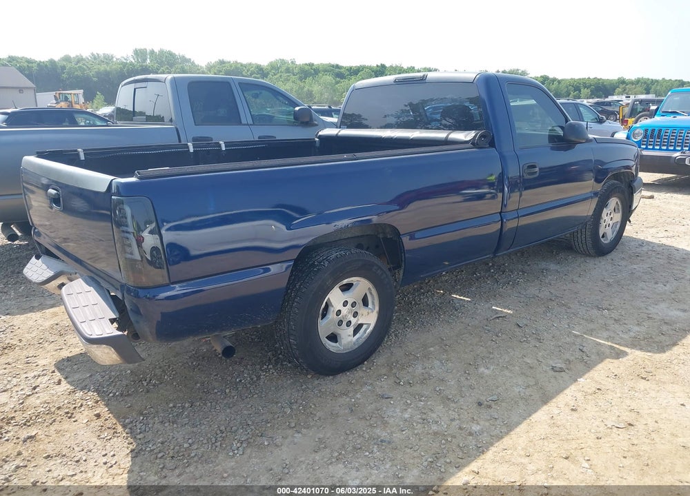 2005 CHEVROLET SILVERADO 1500 LS VIN: 1GCEK19TX5E190483