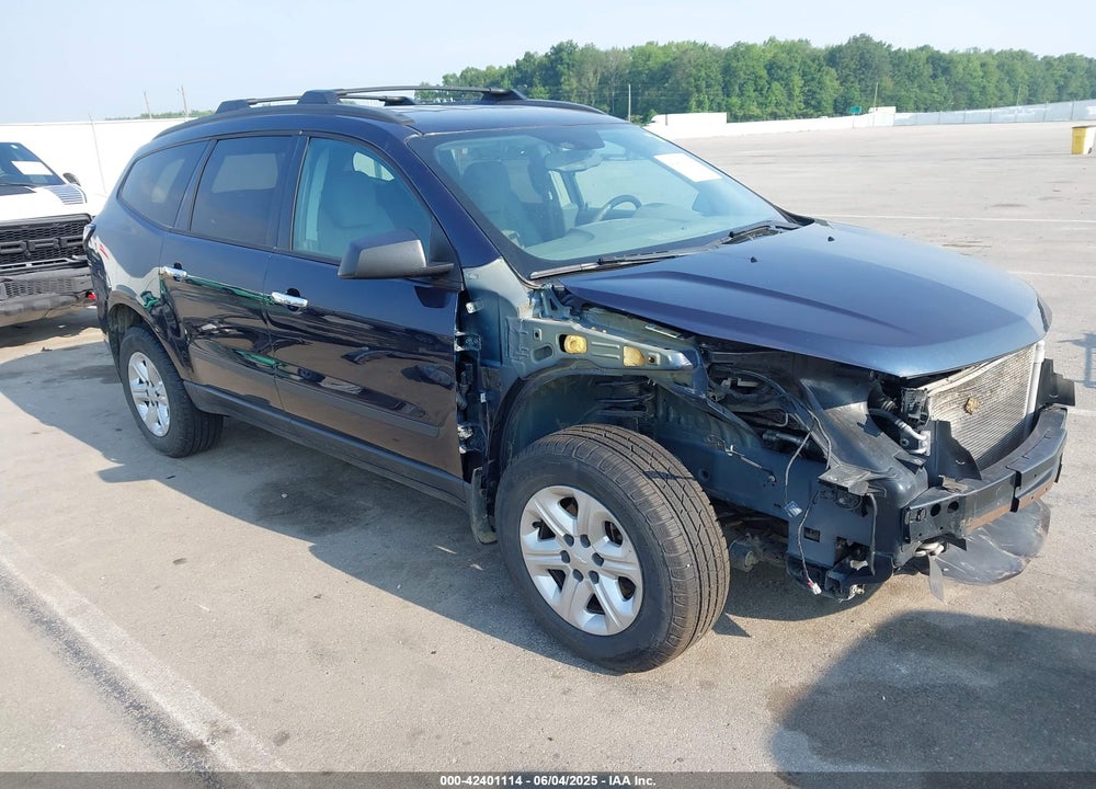 2015 CHEVROLET TRAVERSE LS VIN: 1GNKRFEDXFJ346323