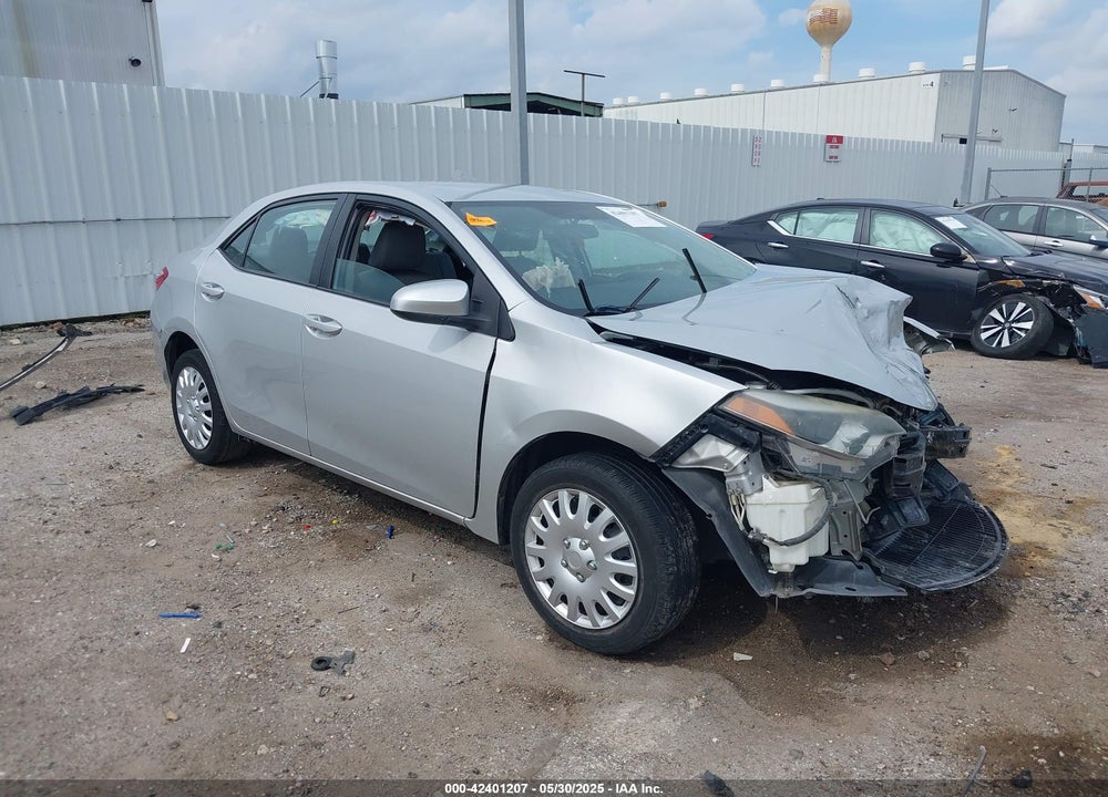2016 TOYOTA COROLLA LE VIN: 5YFBURHE9GP491024