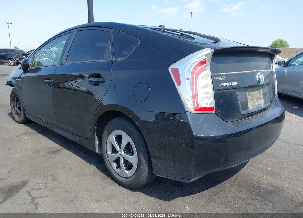 2013 TOYOTA PRIUS VIN: JTDKN3DU0D1692303