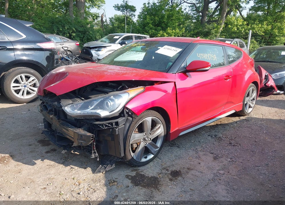 2013 HYUNDAI VELOSTER VIN: KMHTC6AEXDU138141