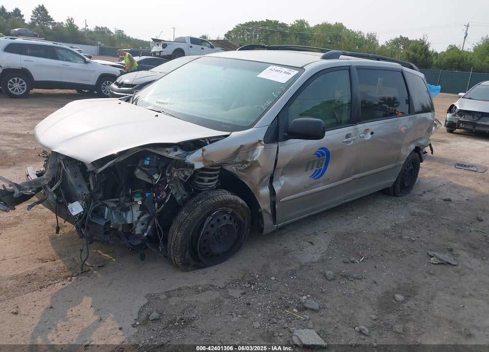 2008 TOYOTA SIENNA LE VIN: 5TDZK23C88S161630