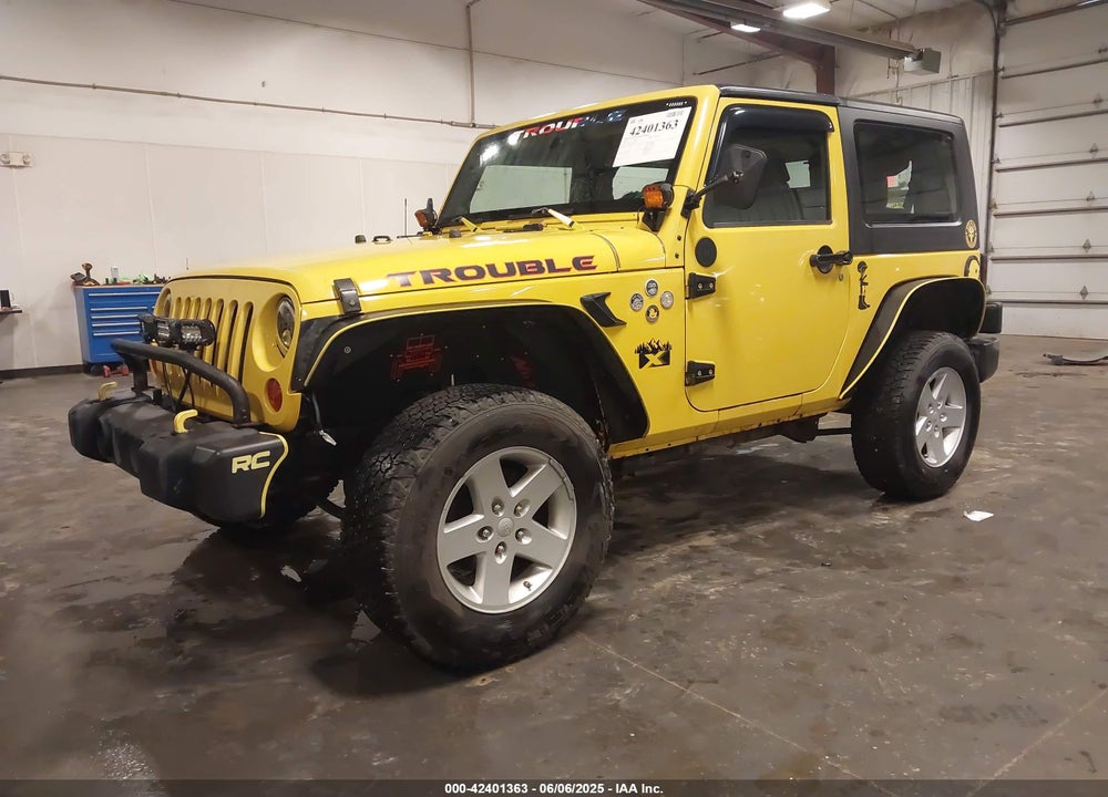 2008 JEEP WRANGLER / VIN: 1J8FA24108L597093
