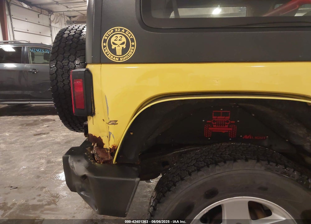2008 JEEP WRANGLER / VIN: 1J8FA24108L597093