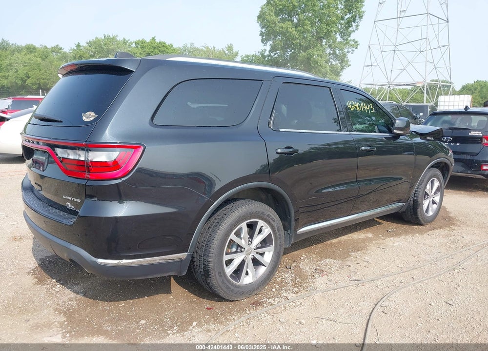 2016 DODGE DURANGO LIMITED VIN: 1C4RDJDGXGC446769