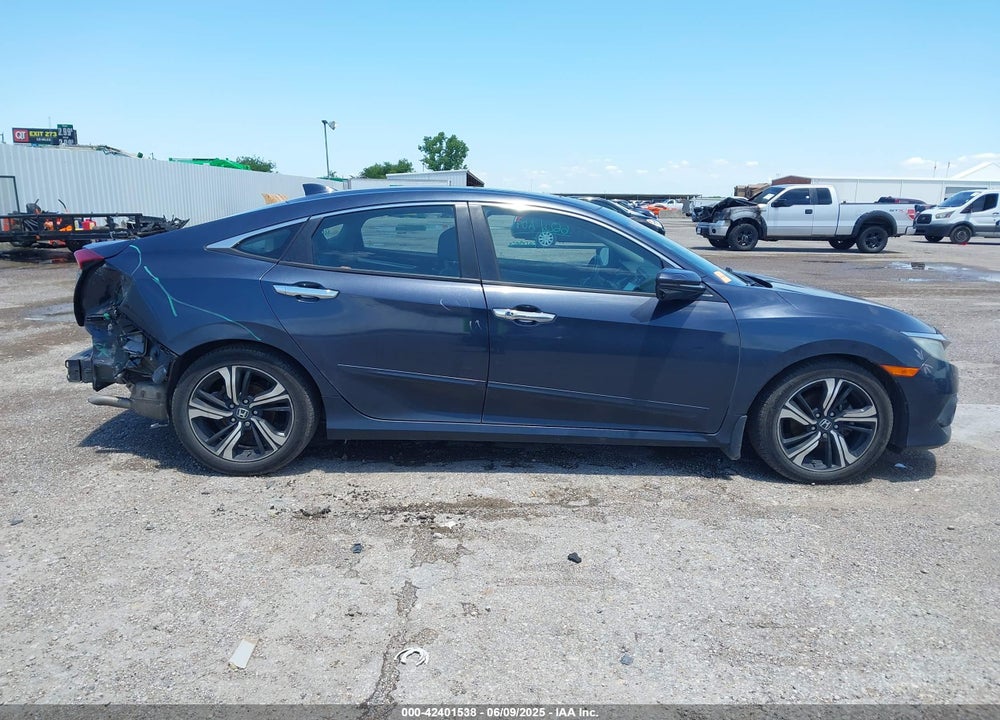 2016 HONDA CIVIC TOURING VIN: 19XFC1F91GE004959